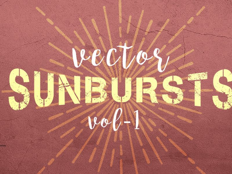 Vector Sunbursts & Sunrays