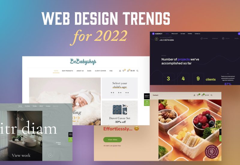 Web Design Trends 2022