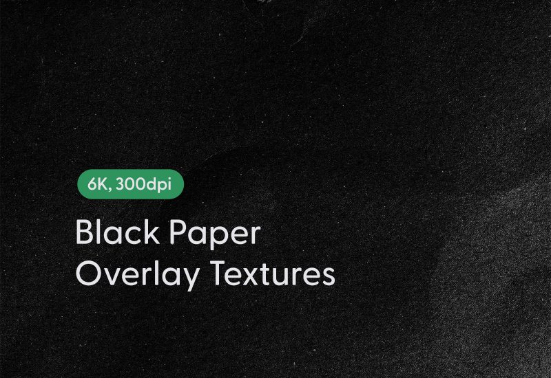 Black paper overlay textures