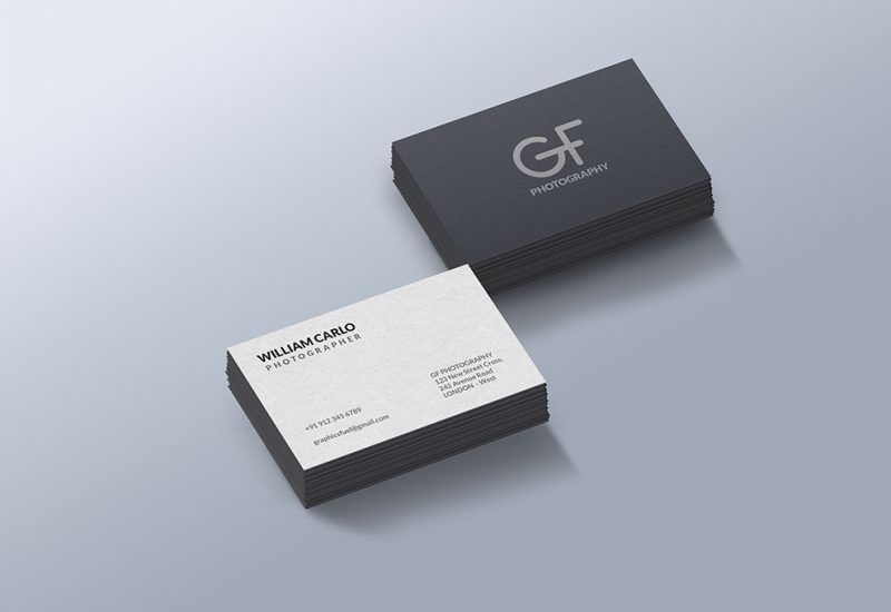 Free Business Card Mockup PSD