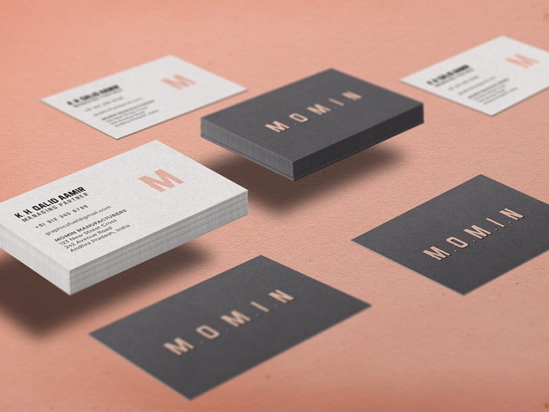 Free Business Card Mockup PSD