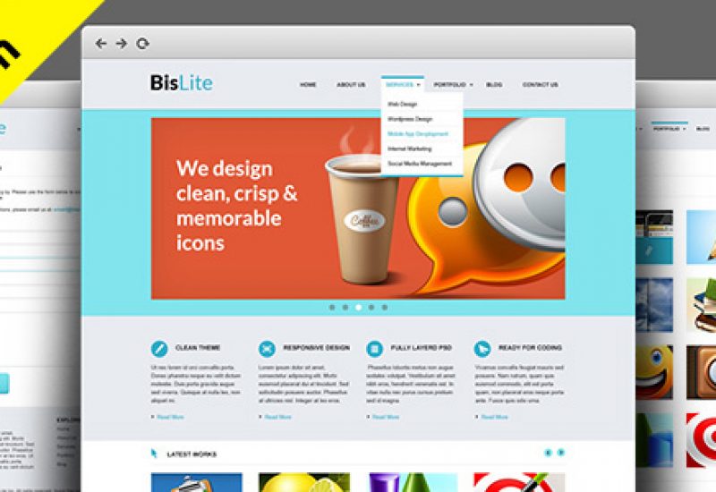 business-template-html