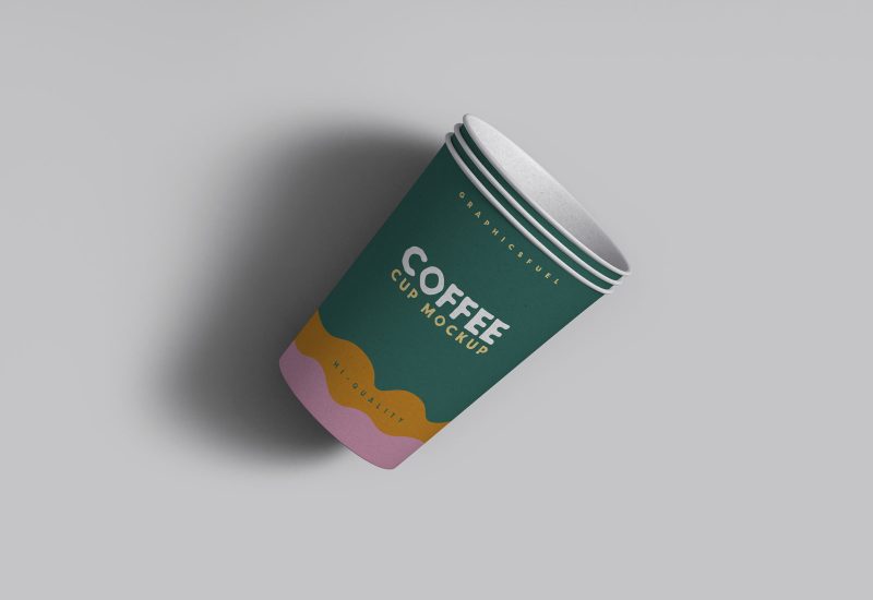 Paper Coffee Cup Mockup