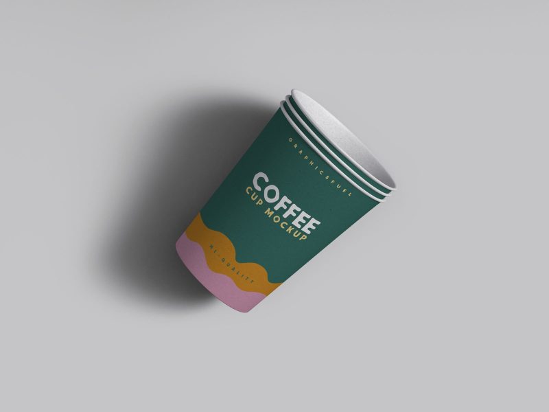 Paper Coffee Cup Mockup