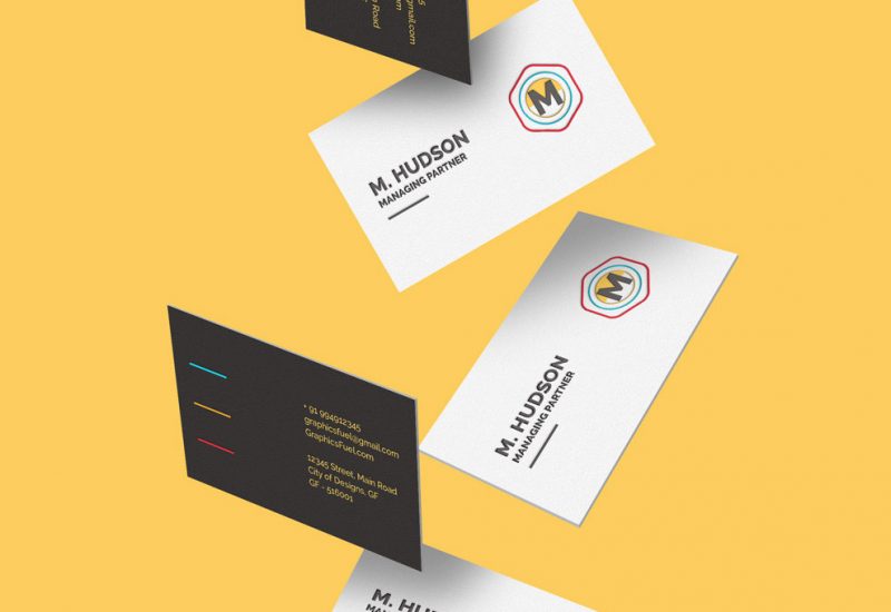 falling-business-card-mockups-featured