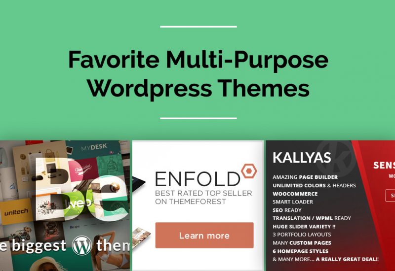 Multipurpose Wordpress Themes