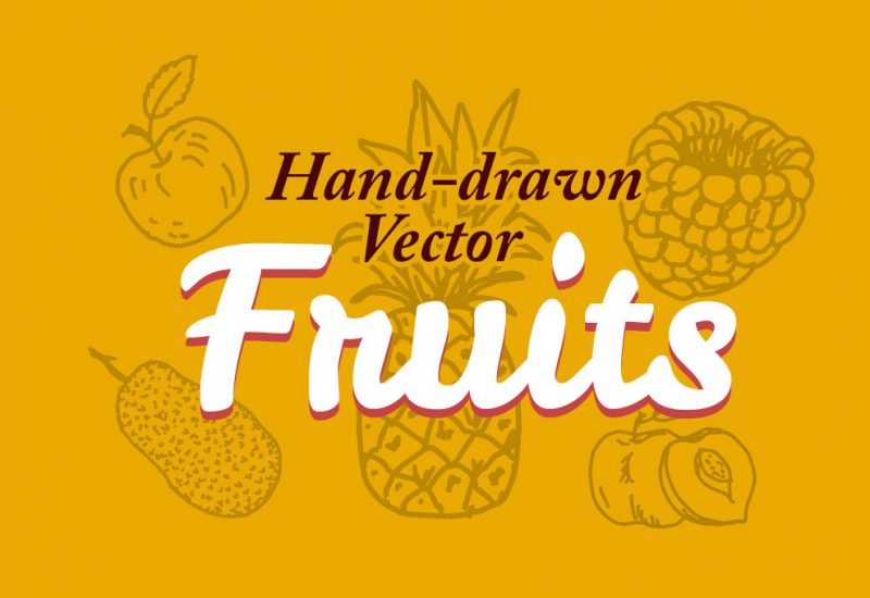 hand-drawn-vector-fruits