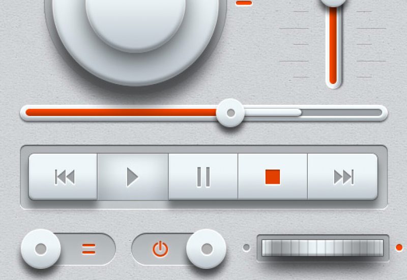 music-ui-elements-psd