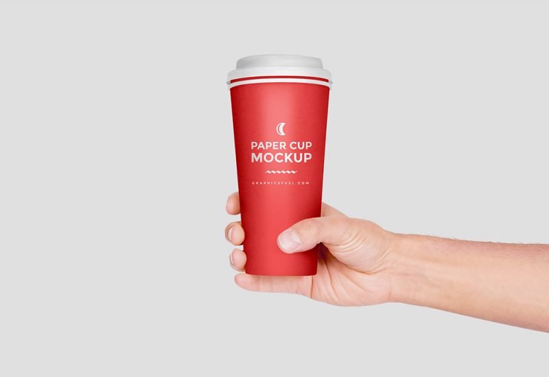 Paper Cup Mockup PSD