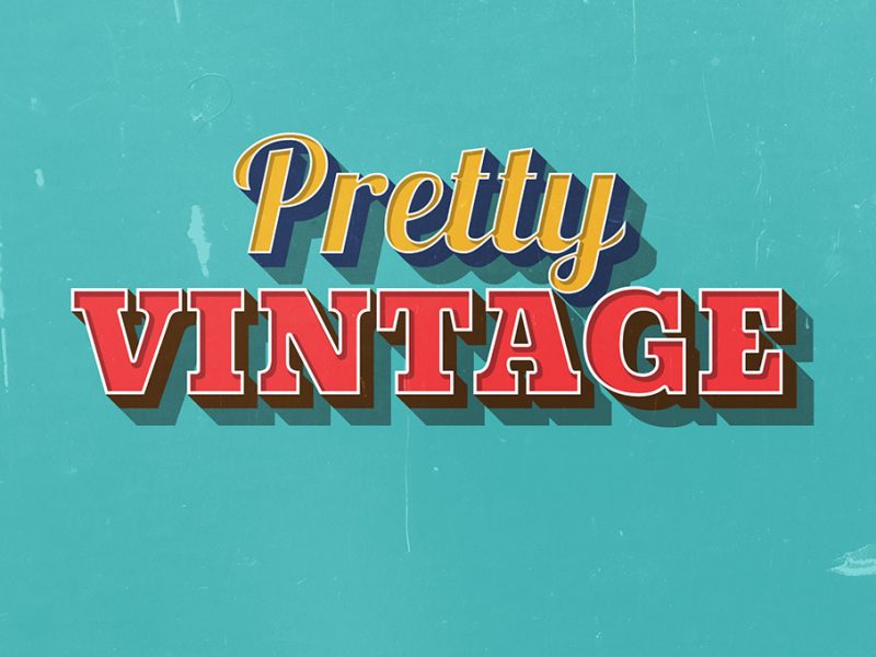 pretty-vintage-text-effect