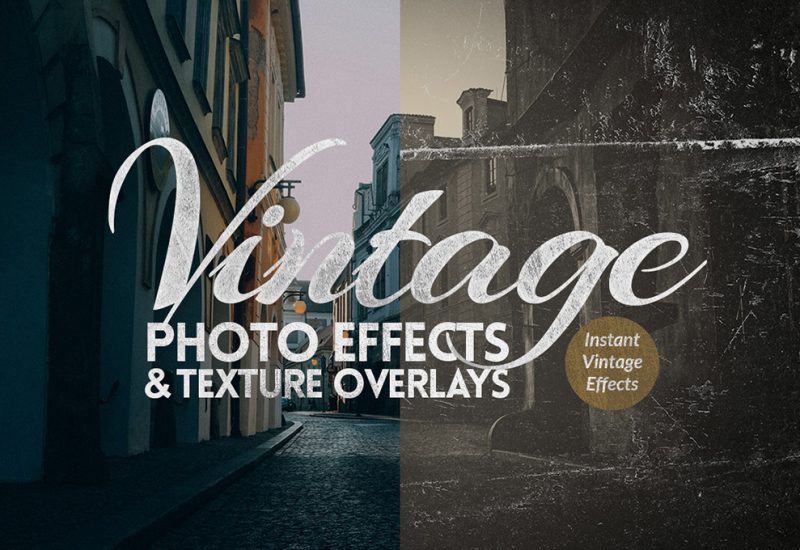 Vintage texture effect