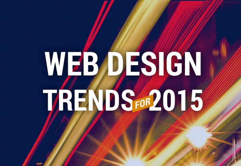 Web Design Trends in 2015